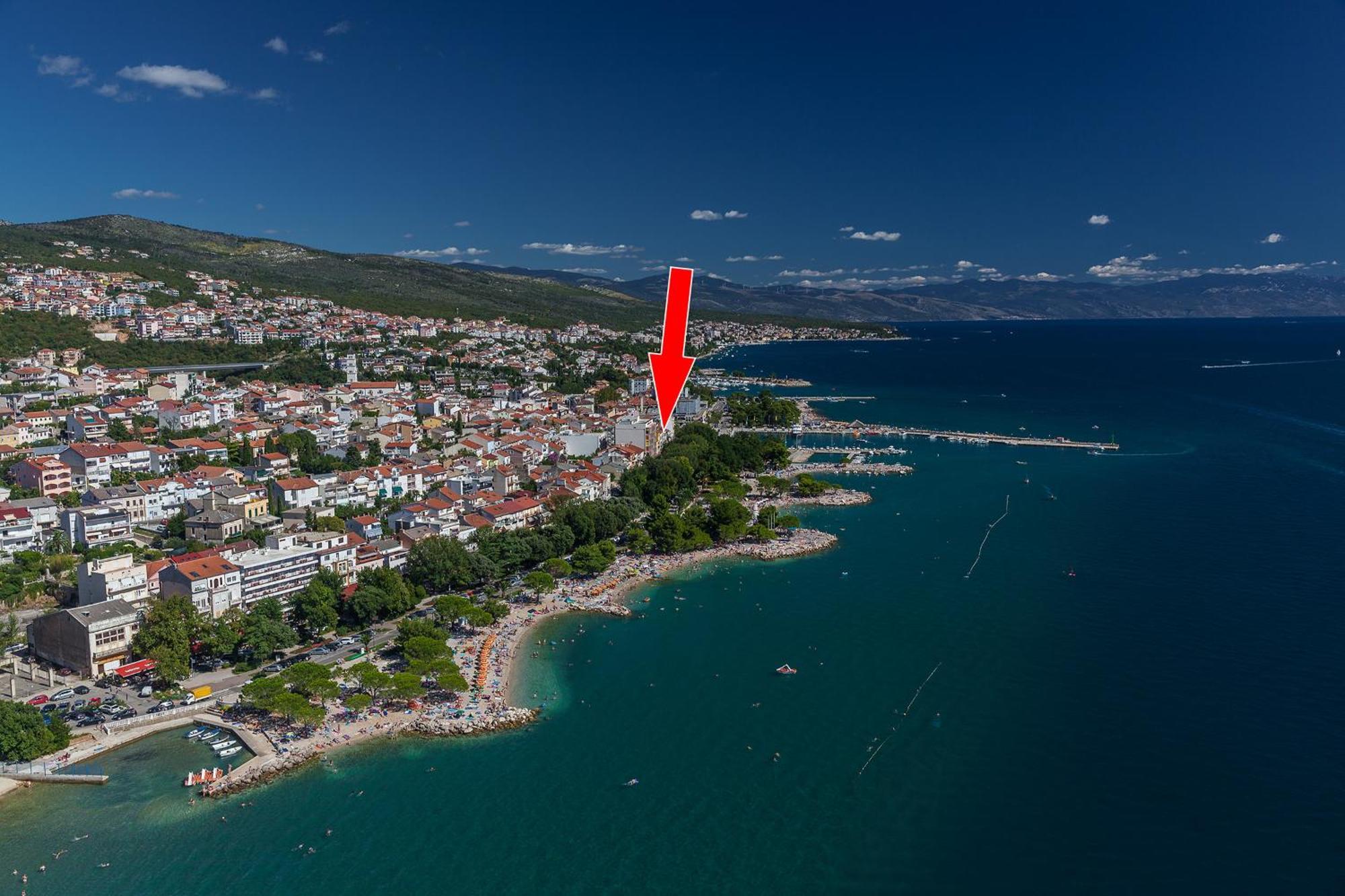 Photel Studio Apartments Crikvenica Exteriér fotografie